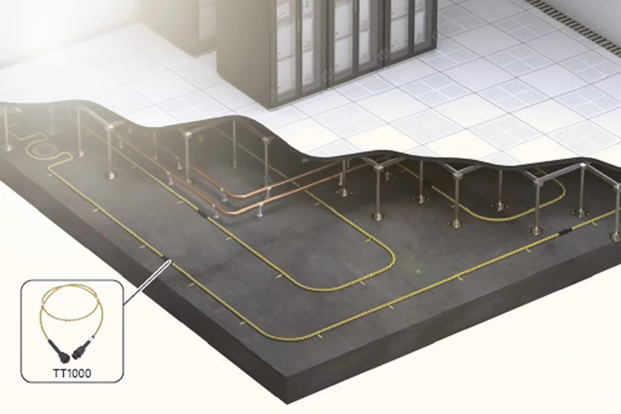 Eine Digitale Abbildung verlegter Rohre